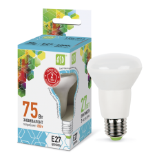 Лампа светодиодная LED-R63-standard 8Вт 230В Е27 4000К 720Лм ASD